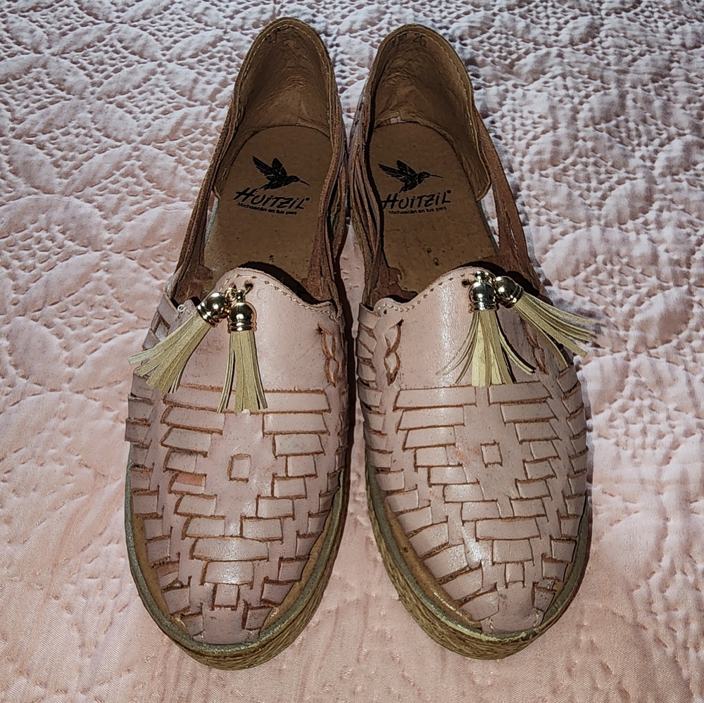 Womens Mexican woven sandals